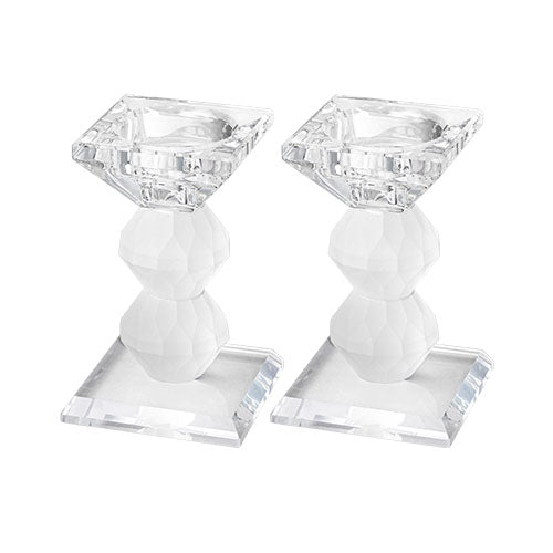 זוג פמוטי קריסטל מהודרים 10.5 ס"מ