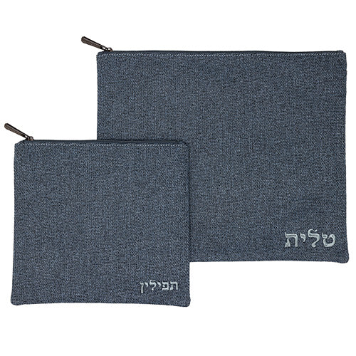 סט טלית תפילין בד פשתן 36X29 ס"מ