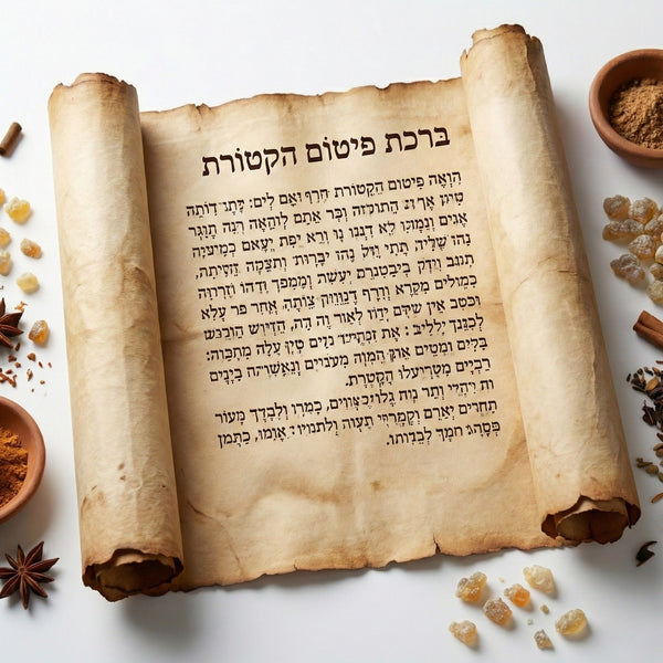 פיטום הקטורת גודל 15 ס''מ