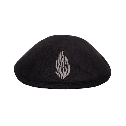 כיפה אולטרא סוויד שחור 19 ס"מ "האש שלי"