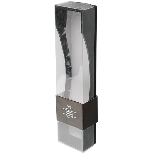 מזוזה זכוכית 12 ס"מ "בועות" עם פקק סיליקון