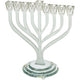 חנוכייה קריסטל מהודרת 31X28 ס"מ