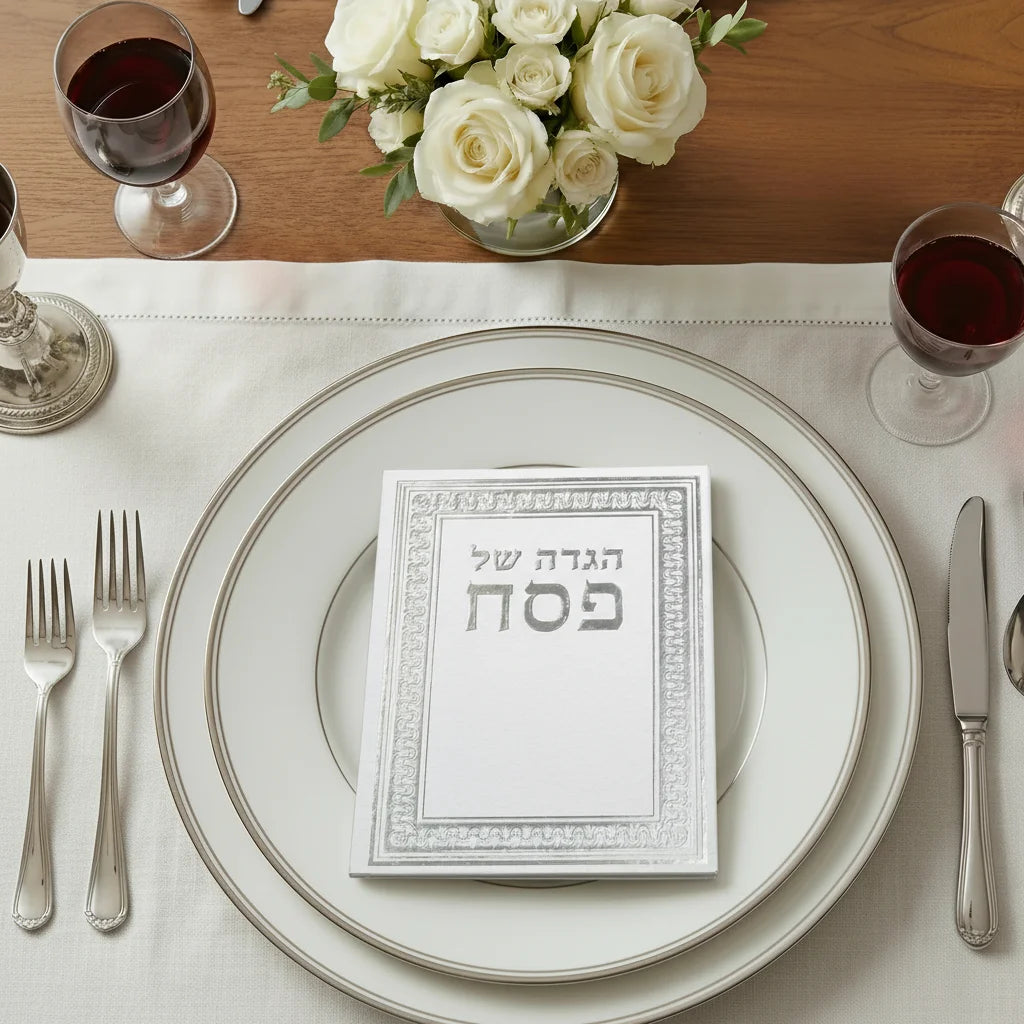 הגדה לפסח כריכה קשה 22x30 ס"מ