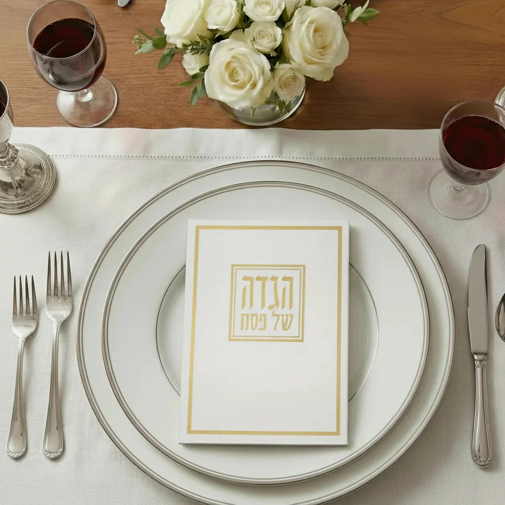 הגדה לפסח כריכה קשה 22x30 ס"מ