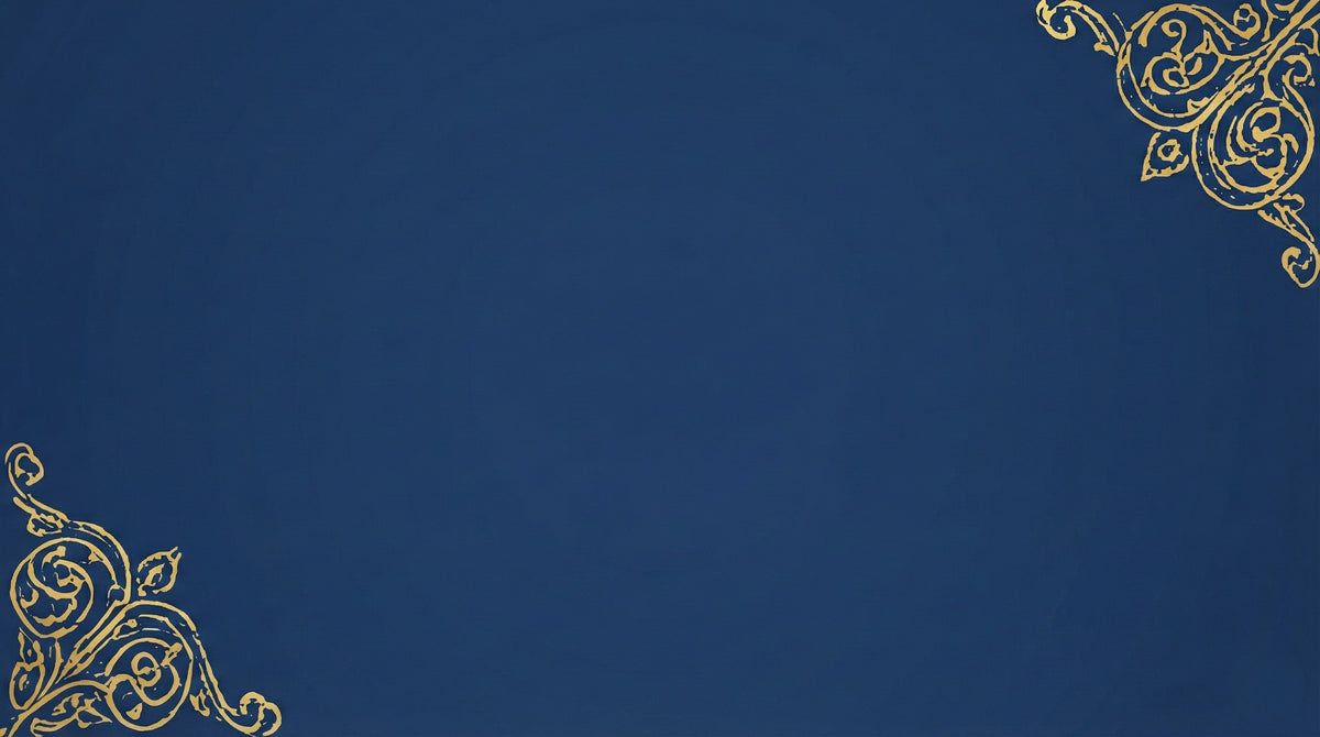 רקע כחול זהב
