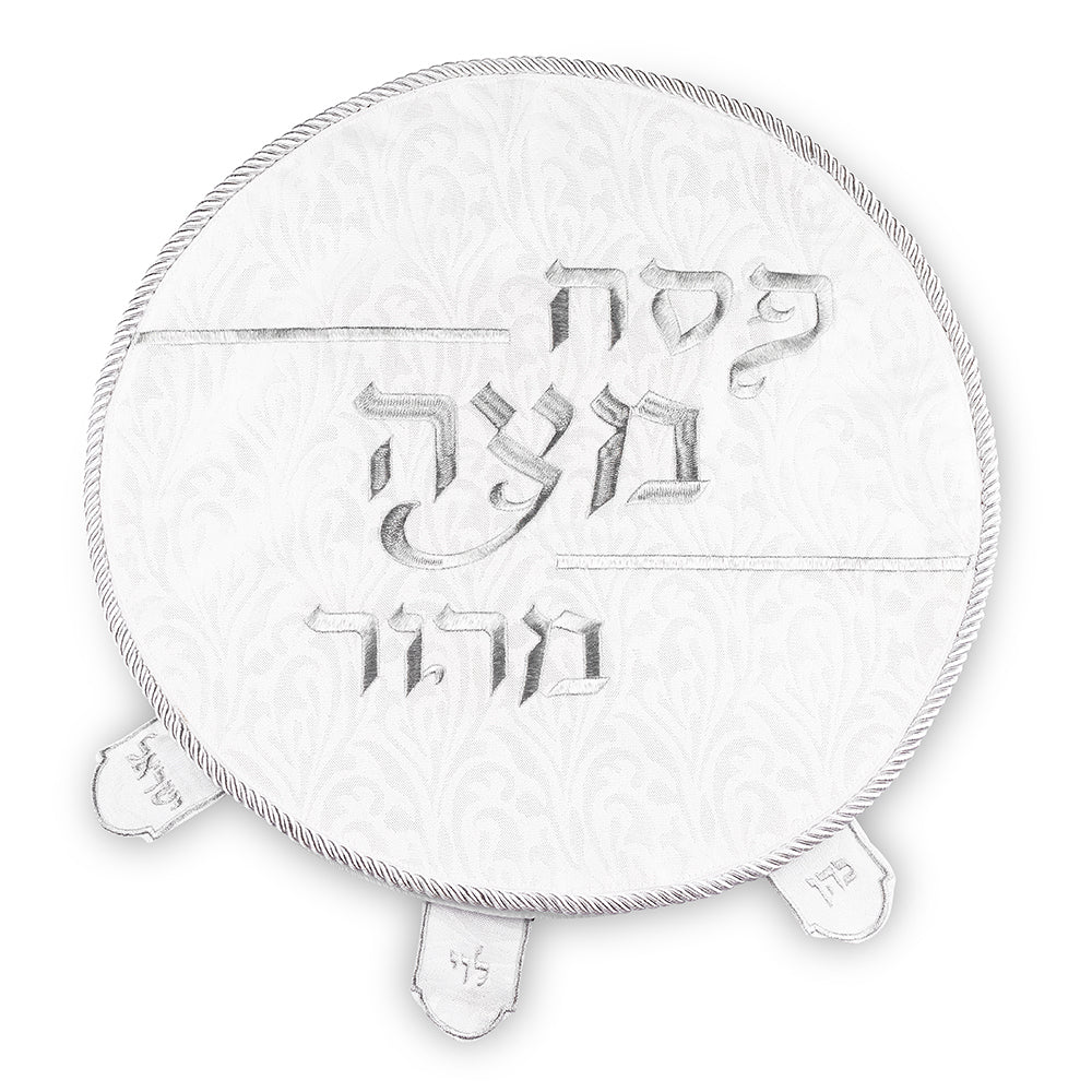 כיסוי פסח ברוקרט עם רקמה זהב 45 ס"מ