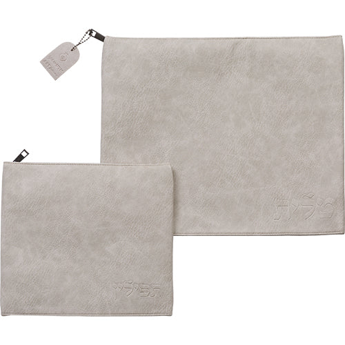 סט טלית תפילין דמוי עור 36X29 ס"מ