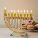חנוכייה קריסטל מהודרת 20 ס"מ