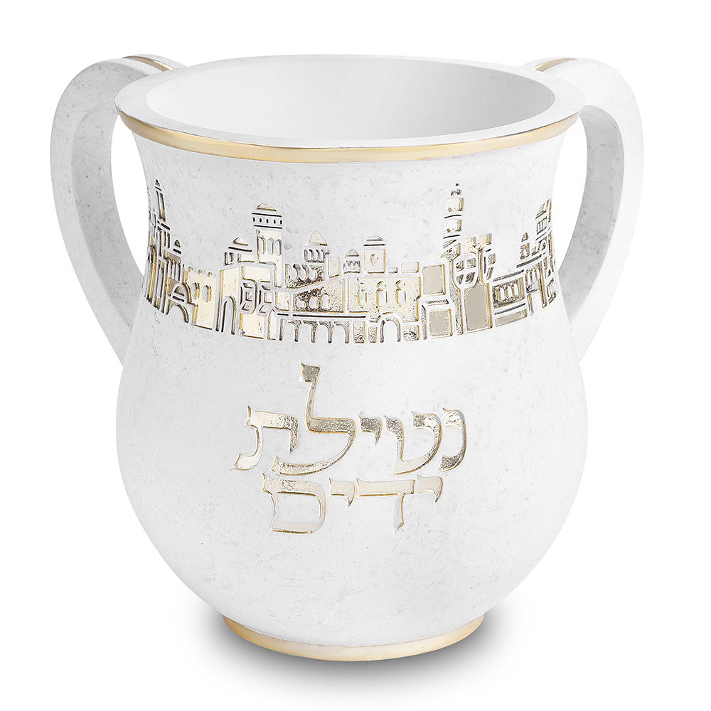 נטלה מהודרת מפולימר ציפוי זהב 14 ס"מ