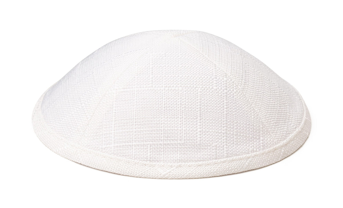 כיפת בד מהודרת צבע פנינה