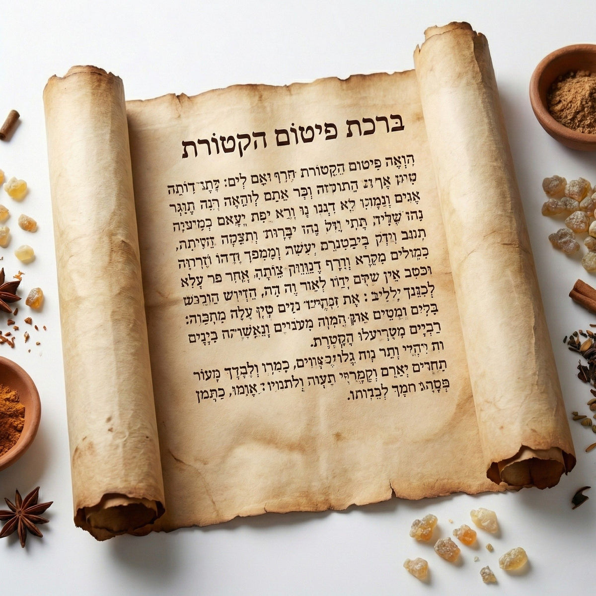 פיטום הקטורת גודל 20 ס''מ