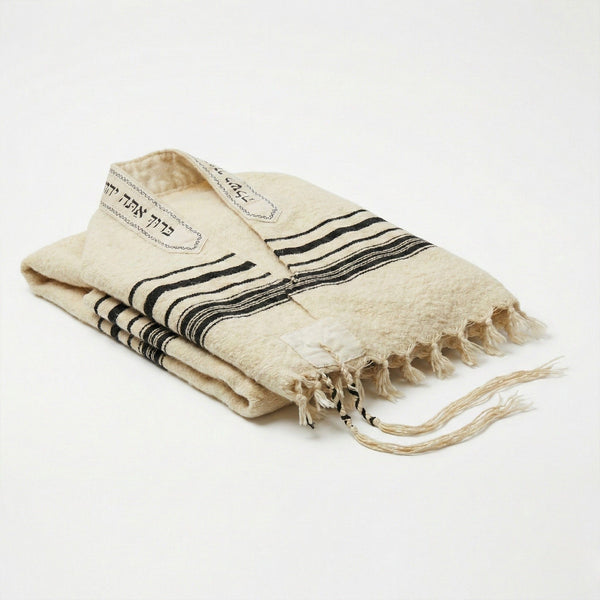 טלית גדול משובץ (50,55,60,70) – עם פתילים